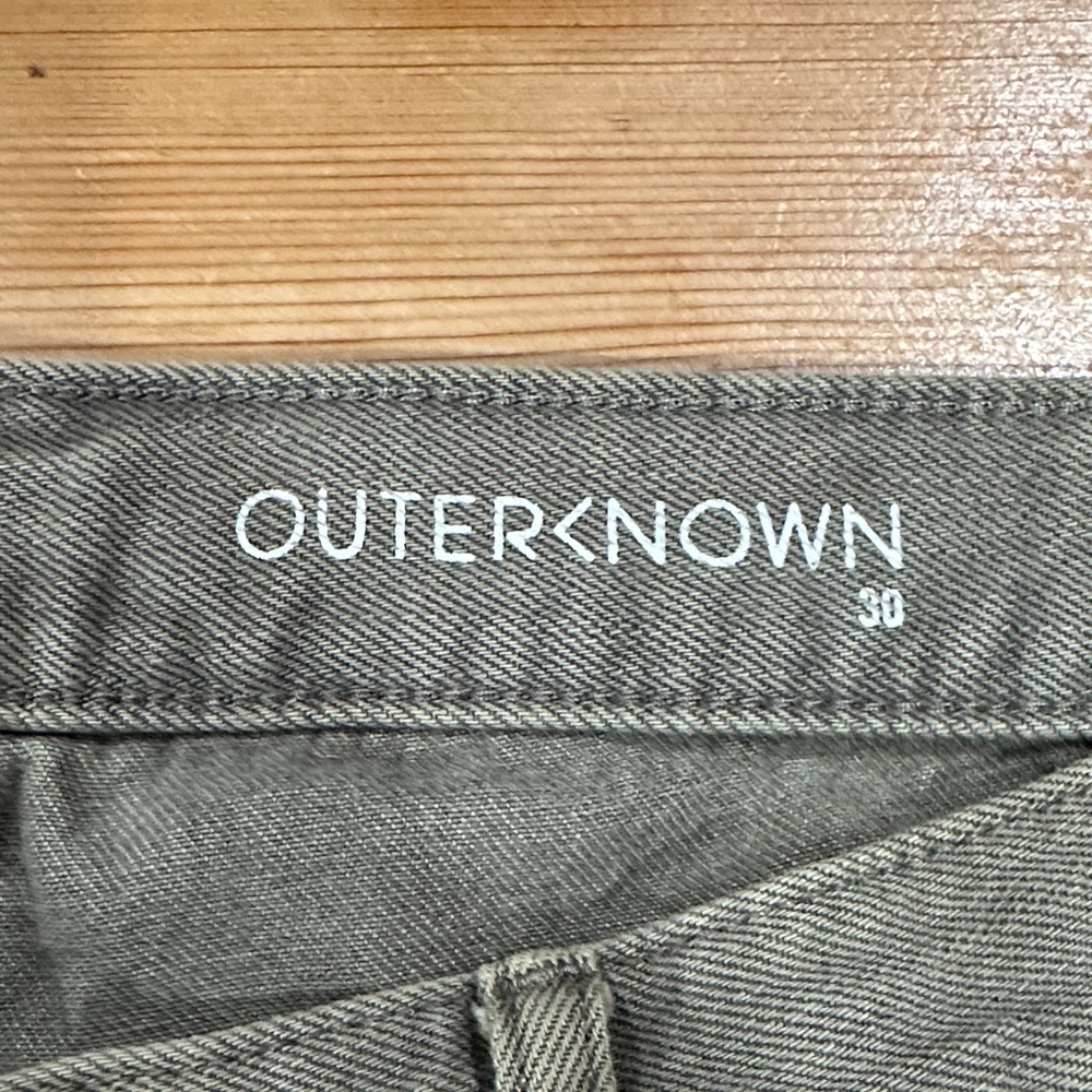 Outerknown Charcoal Trousers